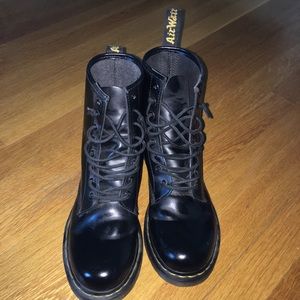 Doc Martens 1460 Black Combat Boots